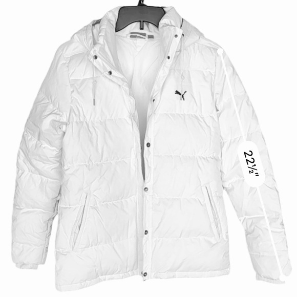 Puma Puffers Coach with Hoodie Jacket Women’s Size XS - Picture 1 of 7